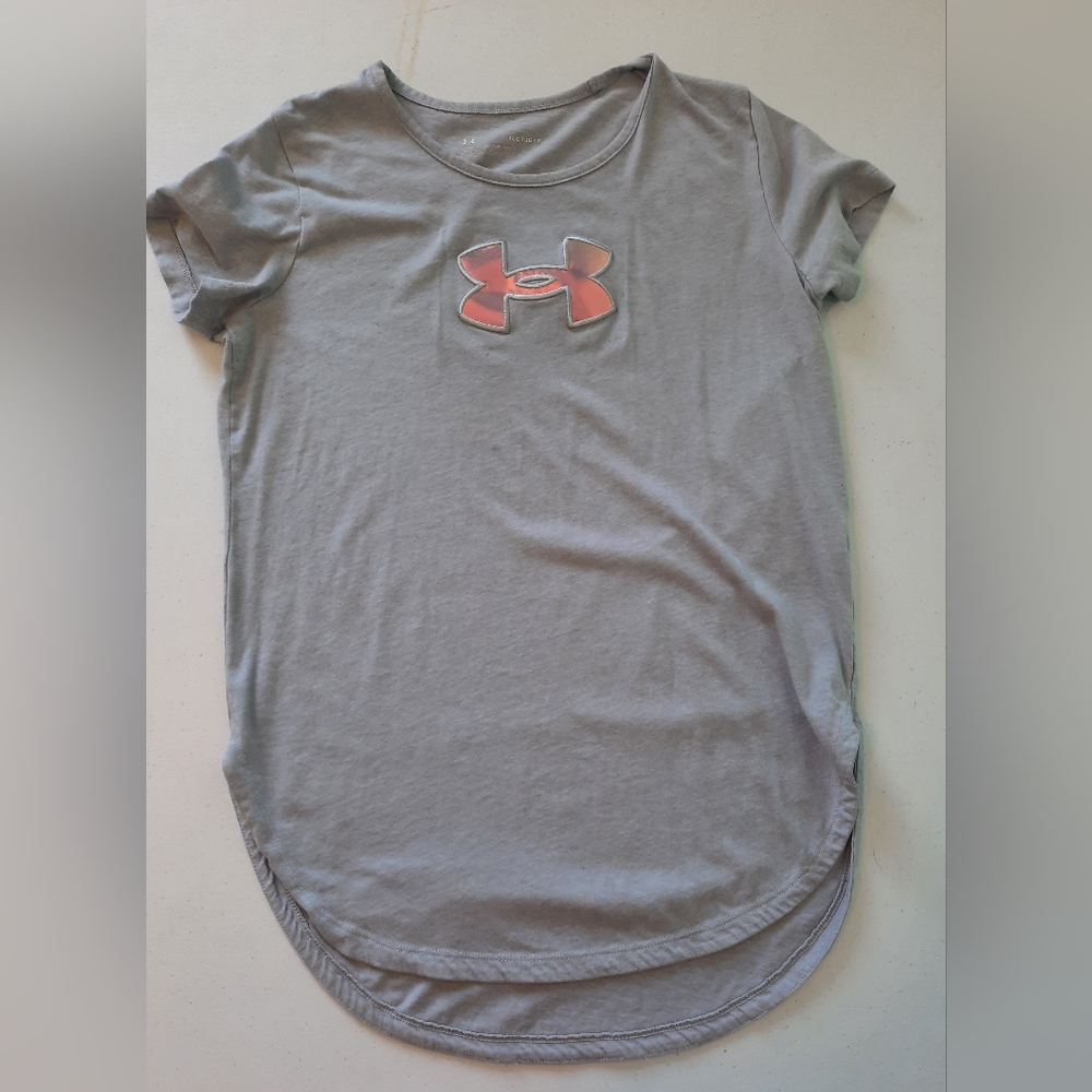 Under Armour Women's Tee with Pink Logo
